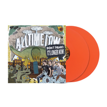 Load image into Gallery viewer, All Time Low - Don't Panic: It's Longer Now! (2LP Orange vinyl)