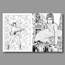 Load image into Gallery viewer, BOWIE: A Michael Allred Coloring Book - The Unauthorized Coloring Book Based on the New York Times–bestselling graphic novel Bowie! - Michael Allred