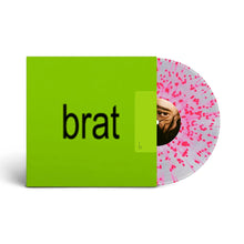 Load image into Gallery viewer, Charli XCX - BRAT (Clear With Pink Splatter vinyl)