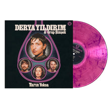 Load image into Gallery viewer, Derya Yildirim & Grup Simsek - Yarin Yoksa (Clear Pink & Purple Smoke vinyl)