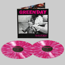 Load image into Gallery viewer, Green Day - Saviors (Edition De Luxe) (2LP Hot Pink With White Splatter vinyl)