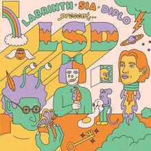 Load image into Gallery viewer, Labrinth, Sia & Diplo Present LSD - LSD (5th Anniversary Edition, Sea Glass vinyl)