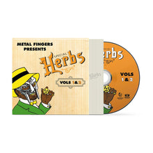 Load image into Gallery viewer, MF DOOM - Metal Fingers Presents: Special Herbs Vol. 1 & 2 (CD)