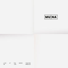 Load image into Gallery viewer, Muna - Live At The Greek Theatre Los Angeles (2LP Metallic Silver vinyl)