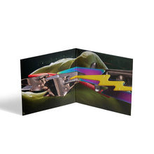 Load image into Gallery viewer, Sleigh Bells - Bunky Becky Birthday Boy (Clear With Blue & Pink Splatter vinyl)