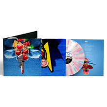 Load image into Gallery viewer, Sleigh Bells - Bunky Becky Birthday Boy (Clear With Blue & Pink Splatter vinyl)