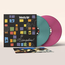 Load image into Gallery viewer, Velocity Girl - ¡Simpatico! (Remastered and Expanded) (Loser Edition. 2LP Teal & Lavender vinyl)