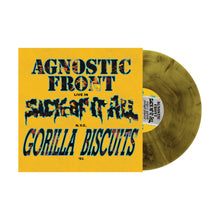 Load image into Gallery viewer, Agnostic Front / Sick Of It All / Gorilla Biscuits - Live In N.Y.C. '91 (Galaxy vinyl)
