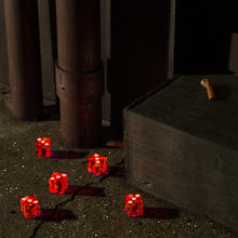 Load image into Gallery viewer, Bright Eyes - Five Dice, All Threes (2LP Red &amp; Orange Splatter)

