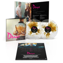 Load image into Gallery viewer, Cliff Martinez - Drive (Original Motion Picture Soundtrack) (15th Anniversary Edition, 2LP Driver's Jacket Gold Splatter/Clear vinyl)
