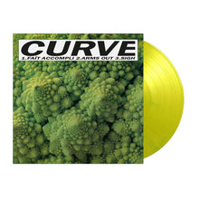 Load image into Gallery viewer, Curve - Faît Accompli (Limited Edition, Numbered, Yellow &amp; Translucent Green Marbled)
