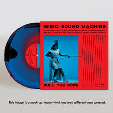 Load image into Gallery viewer, Ibibio Sound Machine - Pull The Rope (Red, Blue &amp; Black Swirl)
