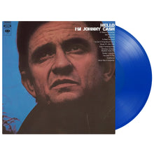 Load image into Gallery viewer, Johnny Cash - Hello, I'm Johnny Cash (Blue vinyl)
