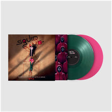 Load image into Gallery viewer, Jung Jaeil - Squid Game (Soundtrack From The Netflix Series) (2LP Green &amp; Pink vinyl, Numbered)
