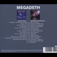 Load image into Gallery viewer, Megadeth - Rust In Peace / Countdown To Extinction (2CD)

