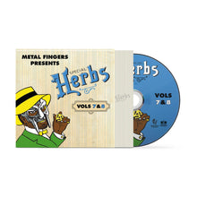 Load image into Gallery viewer, MF DOOM - Metal Fingers Presents: Special Herbs Vol. 7 &amp; 8 (CD)
