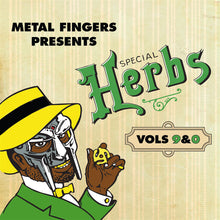 Load image into Gallery viewer, MF DOOM - Metal Fingers Presents: Special Herbs Vol. 9 &amp; 0 (2LP Evergreen vinyl)
