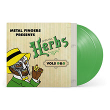 Load image into Gallery viewer, MF DOOM - Metal Fingers Presents: Special Herbs Vol. 9 &amp; 0 (2LP Evergreen vinyl)
