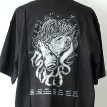 Load image into Gallery viewer, Motifs - Remember A Stranger - 2023 Tour T-Shirt (Black Shirt, White Print)
