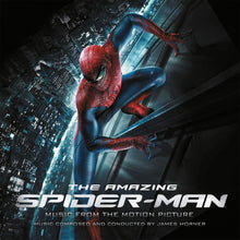 Load image into Gallery viewer, James Horner - The Amazing Spider-Man (2LP, Blue &amp; Red Marbled)
