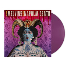 Load image into Gallery viewer, Melvins With Napalm Death - Savage Imperial Death March (Obnoxious Orchid vinyl)
