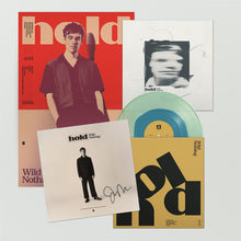 Load image into Gallery viewer, Wild Nothing - Hold (Special Edition, Sea Blue in Coke Bottle Clear + Signed Art print)
