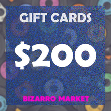 Load image into Gallery viewer, Bizarro Market Gift Cards
