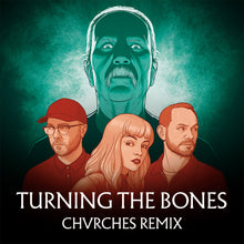 Load image into Gallery viewer, Chvrches, John Carpenter – Good Girls (John Carpenter Remix) b/w Turning The Bones (CHVRCHES Remix) (7", Blue &amp; Pink Marble)
