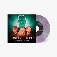 Load image into Gallery viewer, Chvrches, John Carpenter – Good Girls (John Carpenter Remix) b/w Turning The Bones (CHVRCHES Remix) (7", Blue &amp; Pink Marble)
