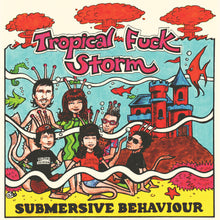 Load image into Gallery viewer, Tropical Fuck Storm - Submersive Behaviour (Clear &amp; Aqua Blue Smoke)
