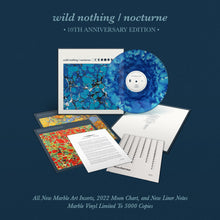 Load image into Gallery viewer, Wild Nothing - Nocturne  (10th Anniversary Edition, Blue Marble)
