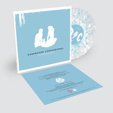 Load image into Gallery viewer, Dashboard Confessional - So Impossible EP (Mondo Exclusive. 10" Clear w Blue &amp; White Splatter)
