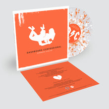 Load image into Gallery viewer, Dashboard Confessional - Summers Kiss EP (Mondo Exclusive. 10" Clear w Orange &amp; White Splatter)
